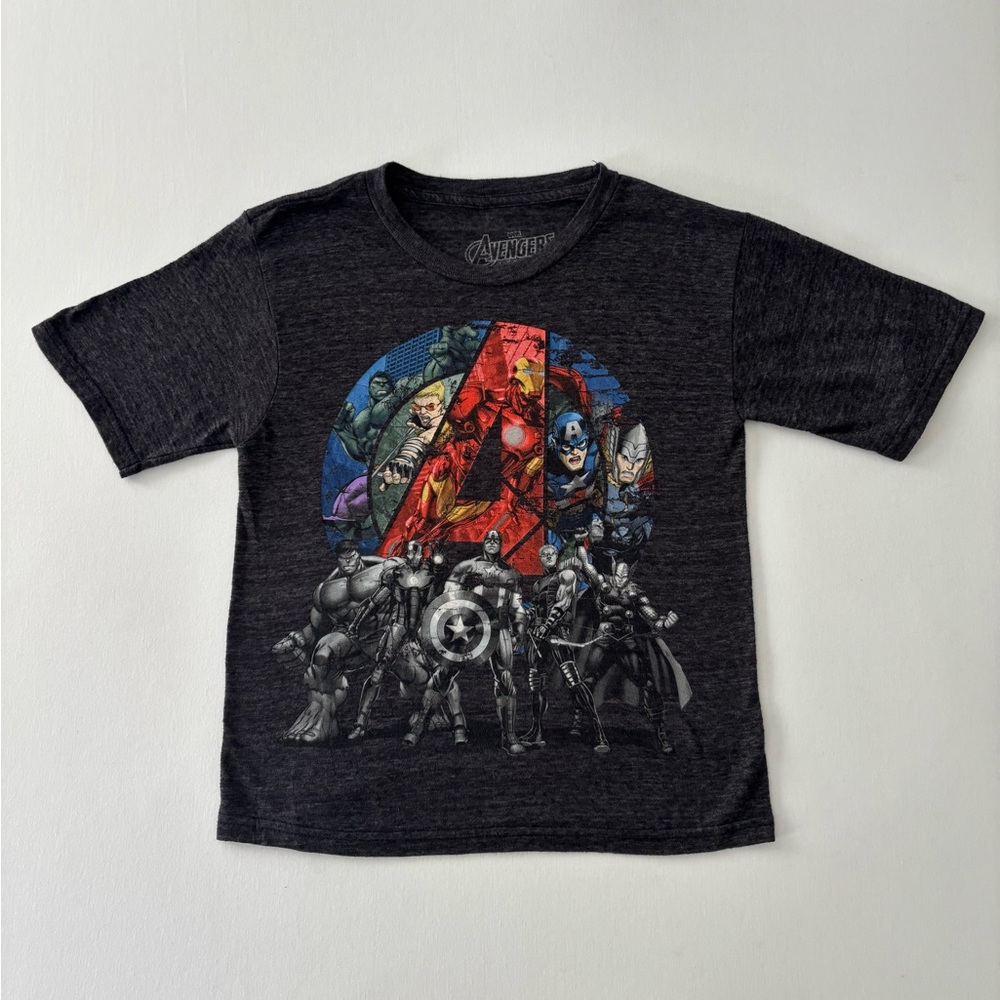 Kids Marvel Avengers Logo Tee